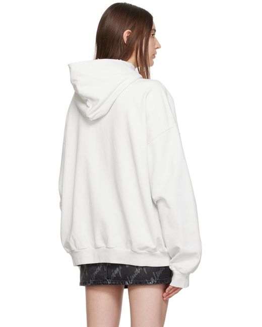 Balenciaga off hotsell white hoodie