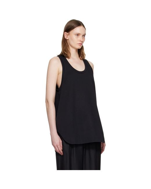 Wardrobe NYC Black Oversize Tank Top