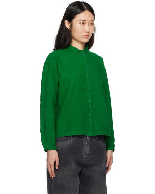 YMC Green Marianne Shirt