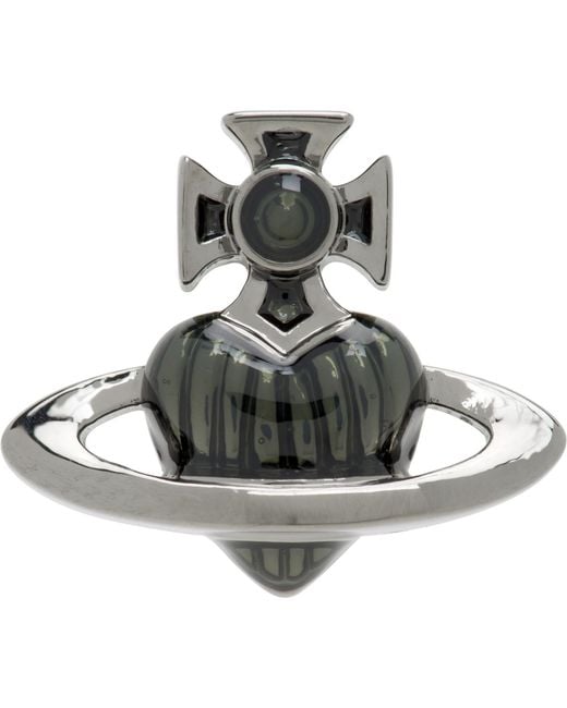 Vivienne Westwood Metallic Fabianno Stud Single Earring for men