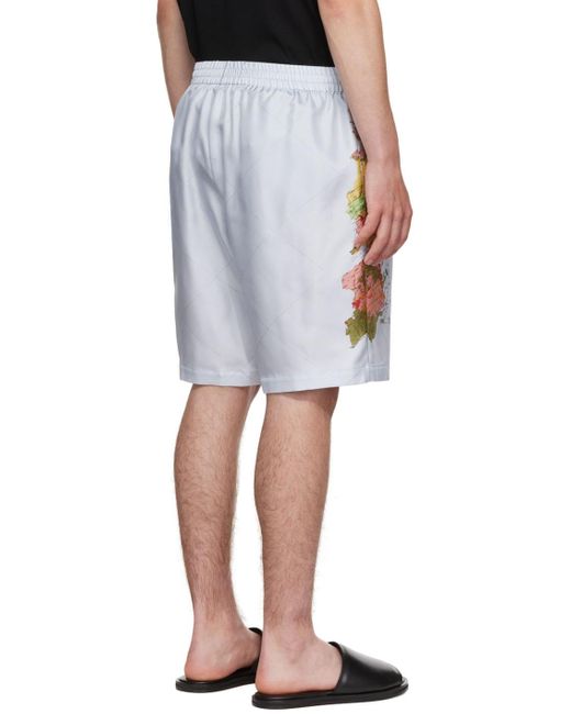 Burberry Multicolor Bradeston Shorts for men