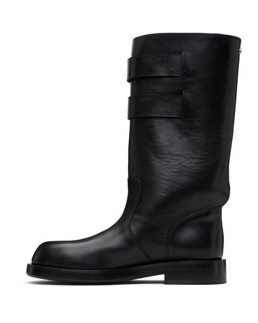 Ann Demeulemeester Black Osmo Boots