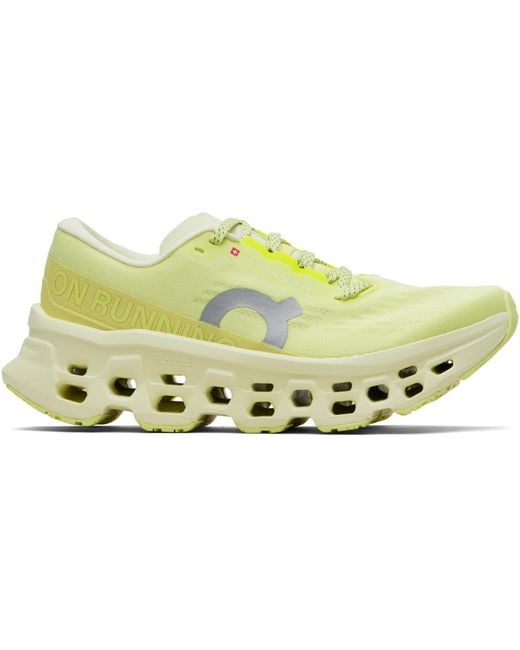 On Shoes Black Cloudmster 3 Sneakers for men