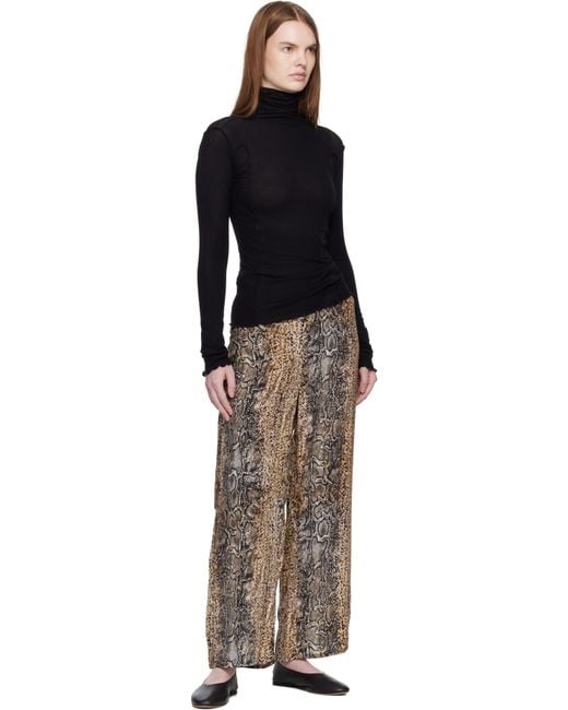 Baserange Black Omato Turtleneck