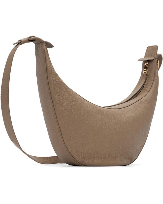 Khaite Black Taupe Small Augustina Crossbody Bag