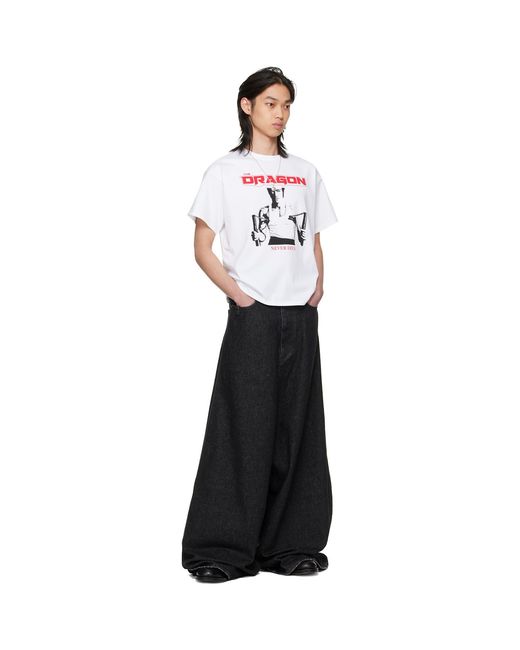 Lu'u Dan White Bruce Lee X Lựu Đạn Athletic T-Shirt for men