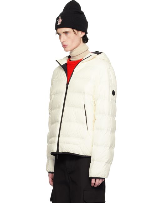 【関税込み】Moncler オフホワイト Gardy ダウンジャケット Moncler: オフホワイト Gardy ダウンジャケット | SSENSE 日本