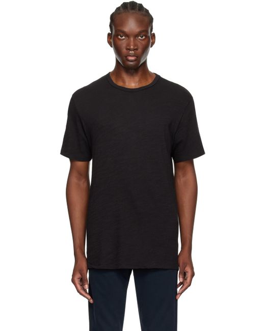 Ragbone t-shirt noir en coton flammé Rag & Bone pour homme en coloris Black