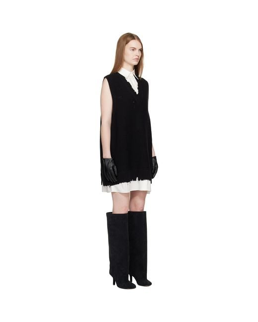 MM6 by Maison Margiela Black 'Two