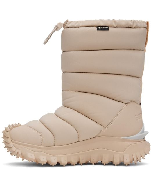 Moncler Natural Trailgrip Après High Boots