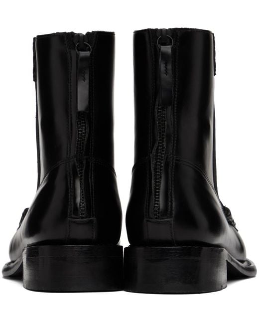Hereu Black Quadra Boots for men