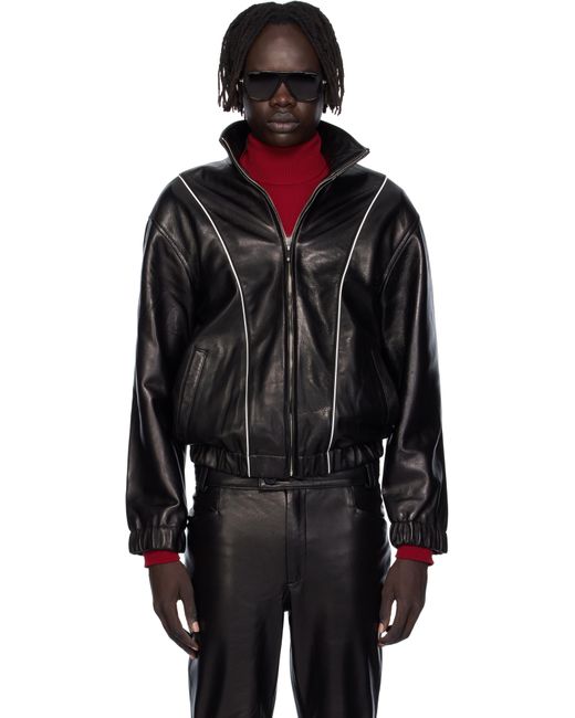Ernest W. Baker Black Track Jacket for men