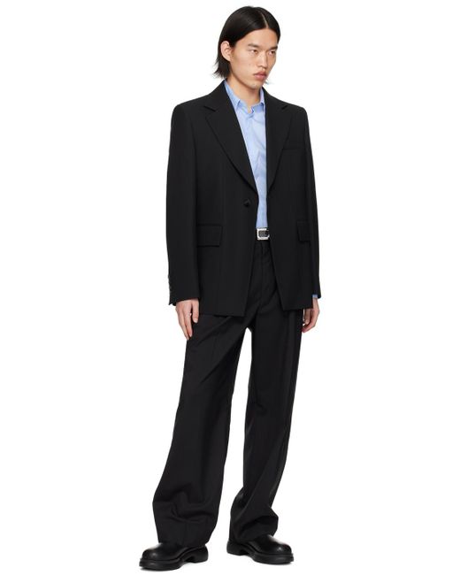 Veston ajusté noir Wooyoungmi pour homme en coloris Black