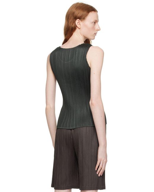 Pleats Please Issey Miyake Monthly Colors March Tank Top in