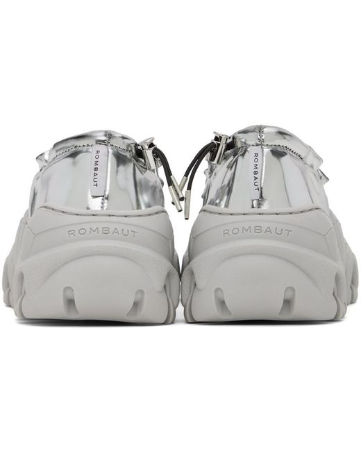 Rombaut Ssense限定 シルバー Boccaccio Ii バレエシューズ ブラック