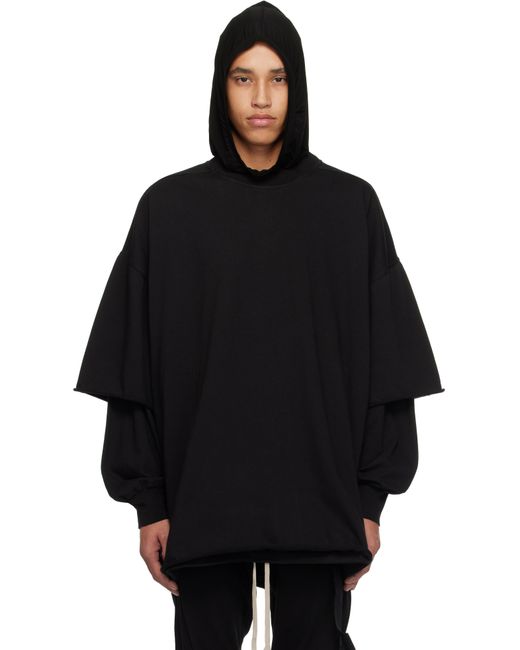 【Rick Owens】Hollywood  Hustler Sweat Tシャツ Rick Owens Hollywood Tommy Hustler Sweat T-Shirt in Black