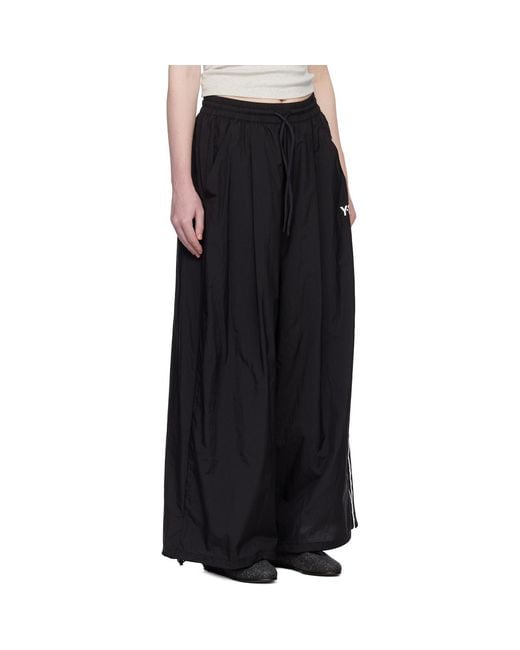 Y-3 Black 3s Wide Track Pants