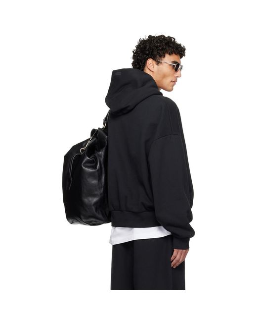 Fear Of God Black Holiday Classic Hoodie for men