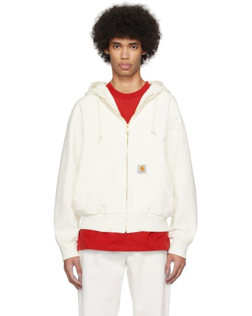 Carhartt Red White Active Jacket for men
