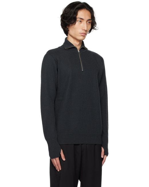 Barena Black Castion Cruna Sweater for men