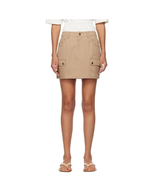 Staud Multicolor San Carlos Miniskirt