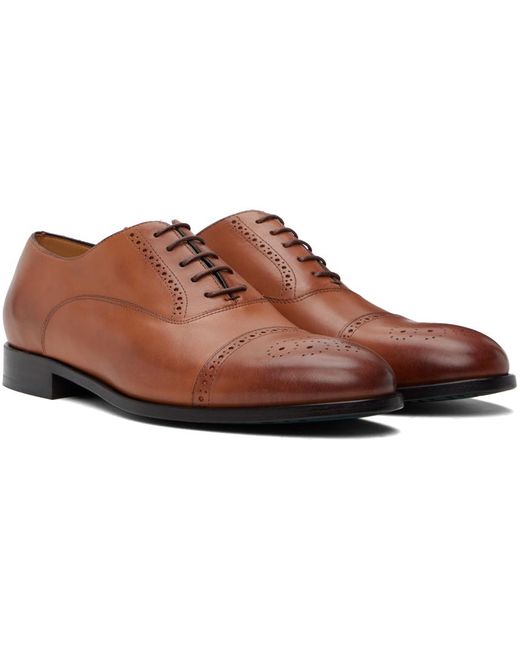 Chaussures oxford maltby brun clair PS by Paul Smith pour homme en coloris Black