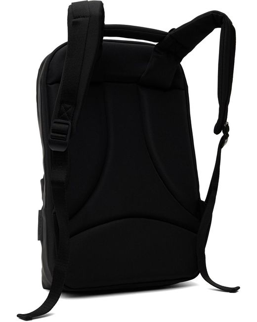Côte&Ciel Black Sormonne Obsidian Backpack for men