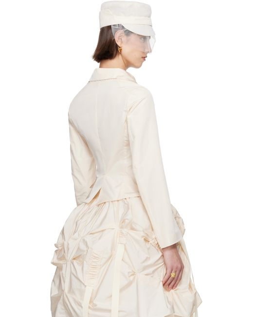 Renaissance Renaissance Natural Ssense Exclusive Bridal Capsule Tank Double Layer Blazer