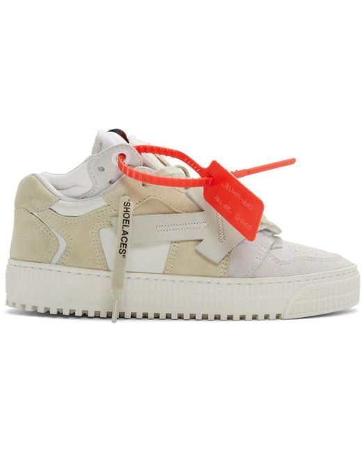 off white beige trainers
