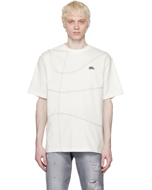 Adererror White Bertic T-shirt for men