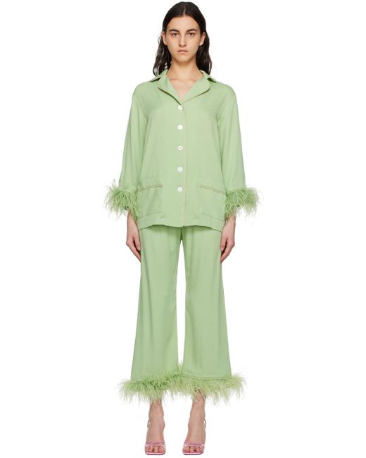 Sleeper Green Party Pyjamas Set