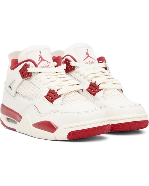 Nike Black Off- & Air Jordan 4 Retro Sneakers