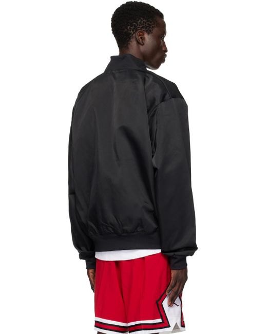 Nike Black Flight Mvp Bomber Jacket for men