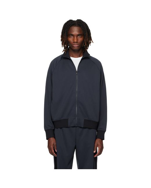 On Shoes Blue Courtside Full-Zip Sweatshirt for men