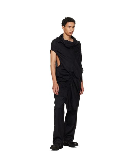 Julius Black Prism Trousers for men