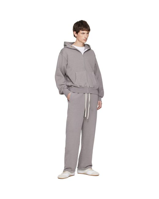 Les Tien Multicolor Heavyweight Zip Hoodie for men