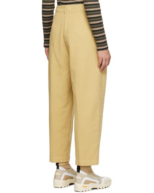 YMC Yellow Market Trousers