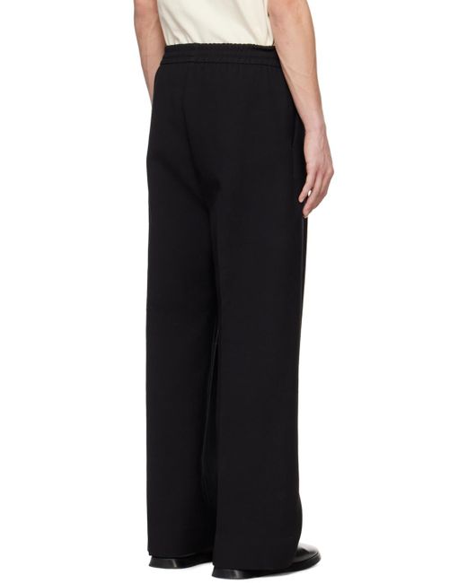 Fear Of God Black Pleated Trousers for men