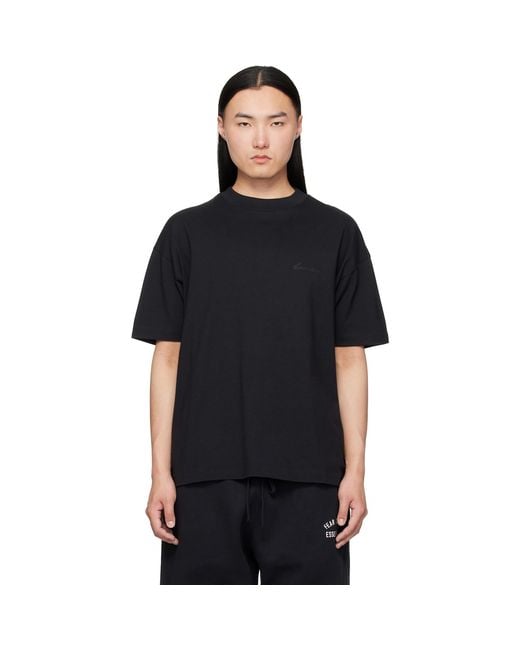 Fear Of God Black Classic T-Shirt for men