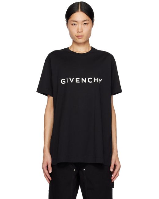 Givenchy Black Archetype T-Shirt for men
