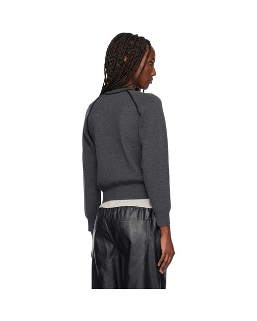 Pull Loriby Gris Isabel Marant en coloris Black