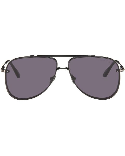 Tom Ford Black Leon Sunglasses for men