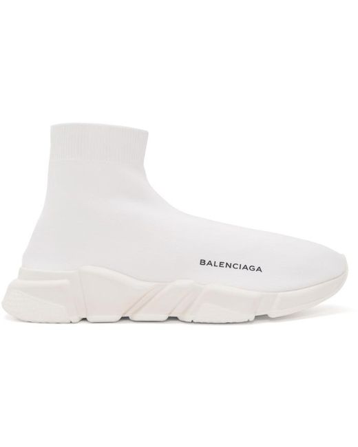balenciaga sock shoes white