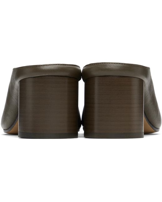 Maison Margiela Black Tabi Décolleté Mule Heels