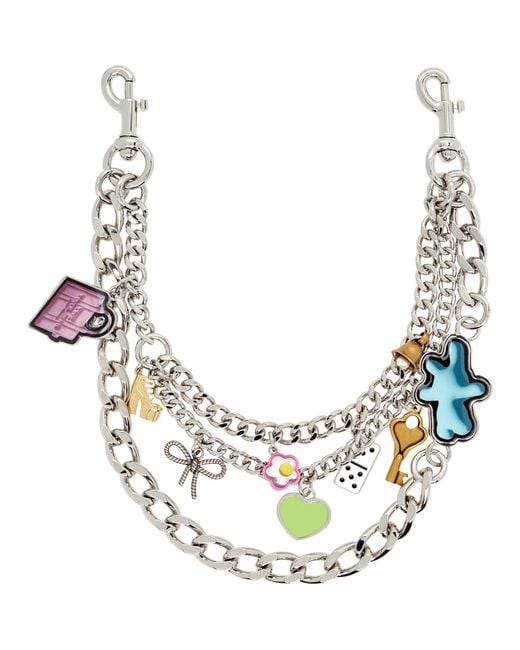 Marc Jacobs Metallic 'The Shoulder Strap' Bag Chain