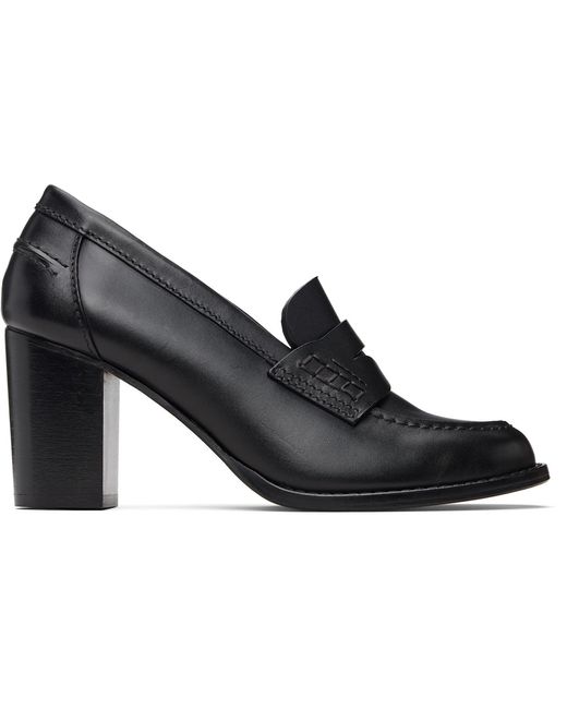 A.P.C. Black Moc Heels