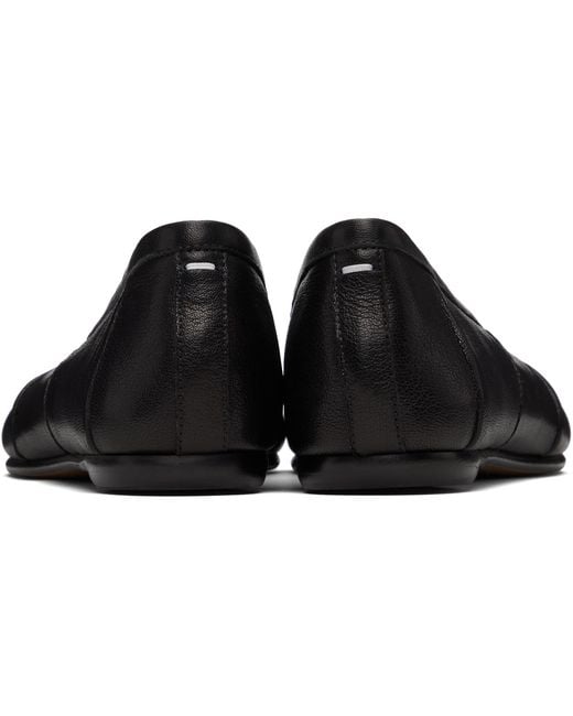 Maison Margiela Black Tabi Ballerina Flats for men