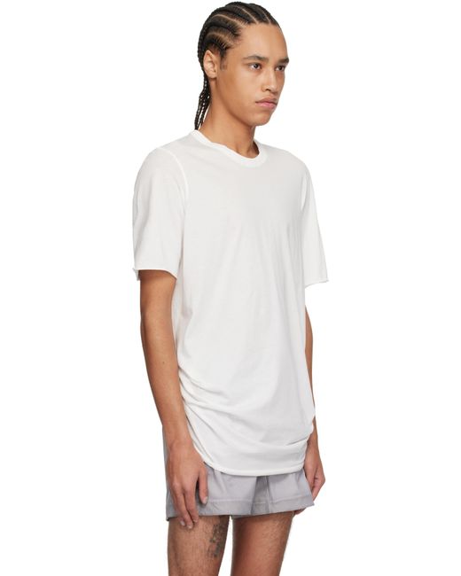 Boris Bidjan Saberi 11 White Ts1B T-Shirt for men