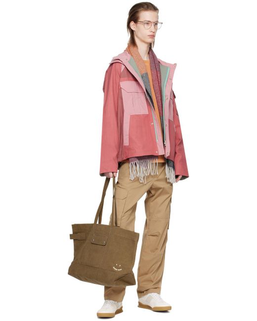 PS by Paul Smith Pink Hooded Jacket for men