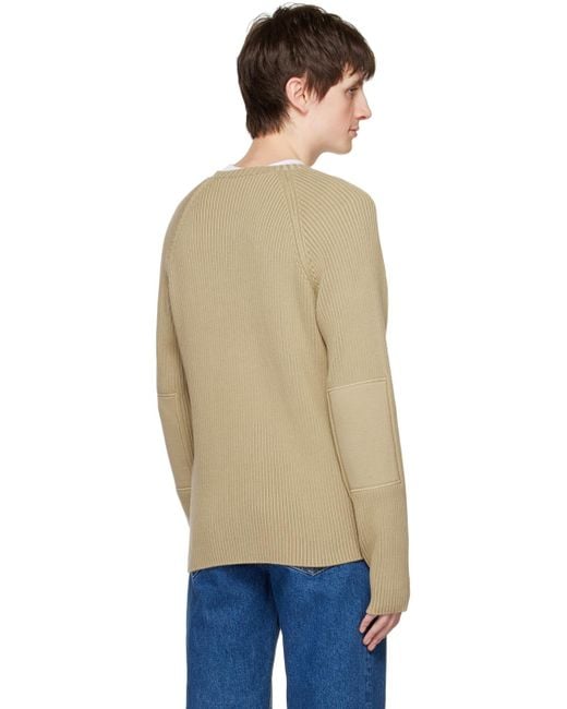 The Row Natural Beige Tomas Sweater for men